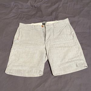 Gray J. Crew Shorts
